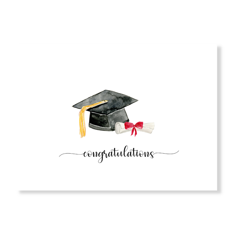 "Congratulations" Graduation Note Card Set