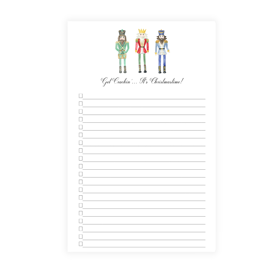 Get Crackin' Nutcracker Note Pad