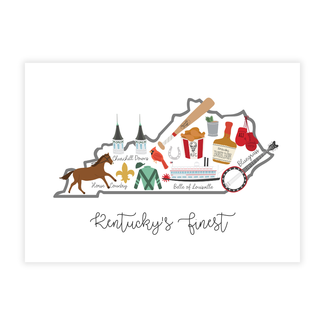 KY's Finest Frameable 5"x7" Print
