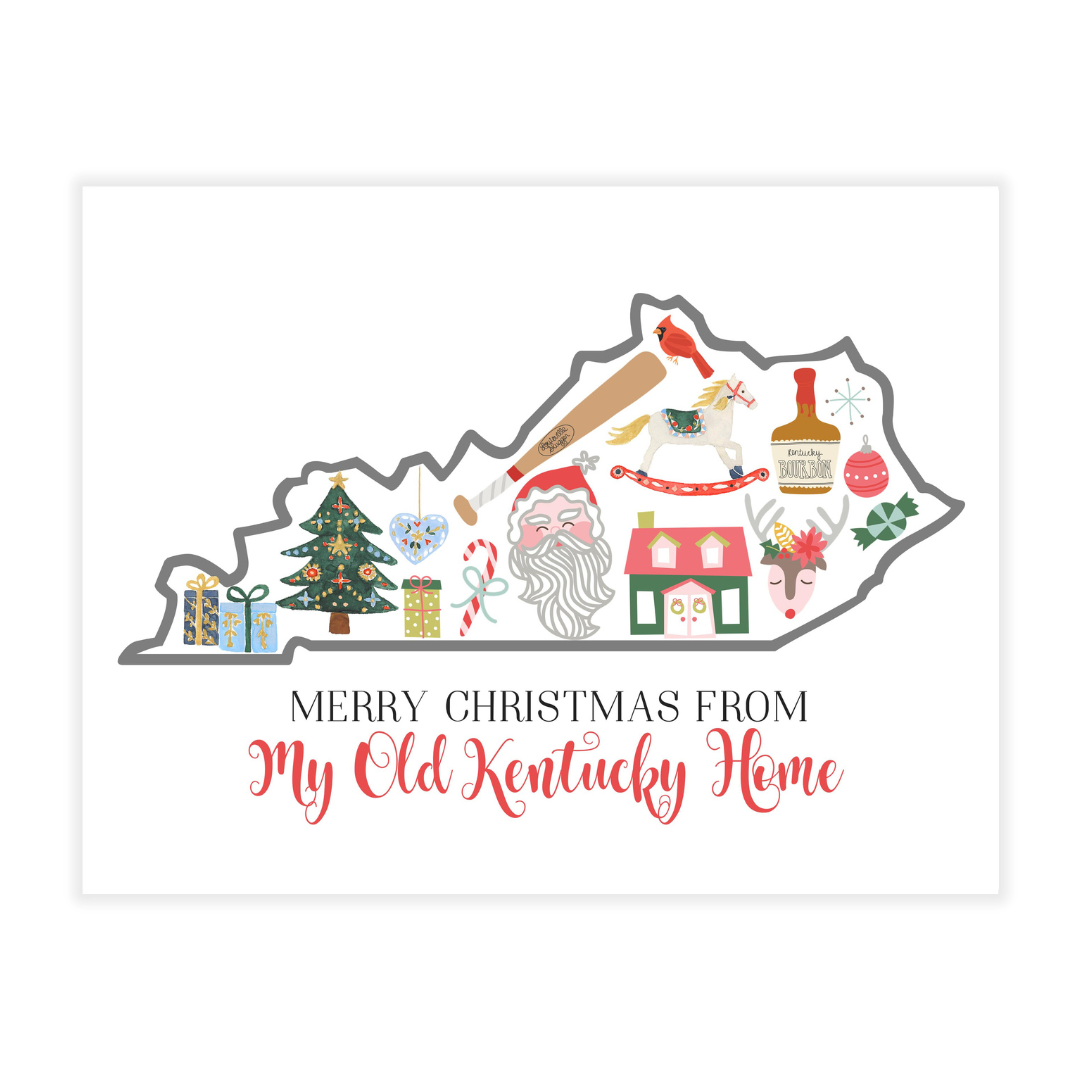KY Christmas Note Cards