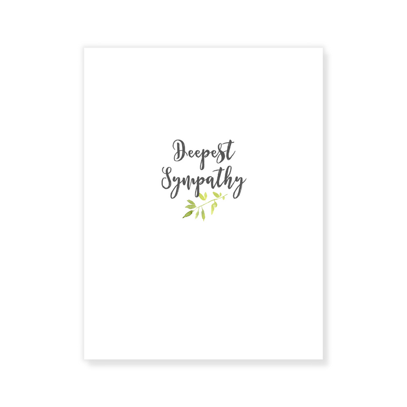 Loss + Love Sympathy Note Cards