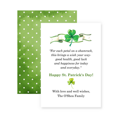 Well Wishes St. Patrick's Day Cards
