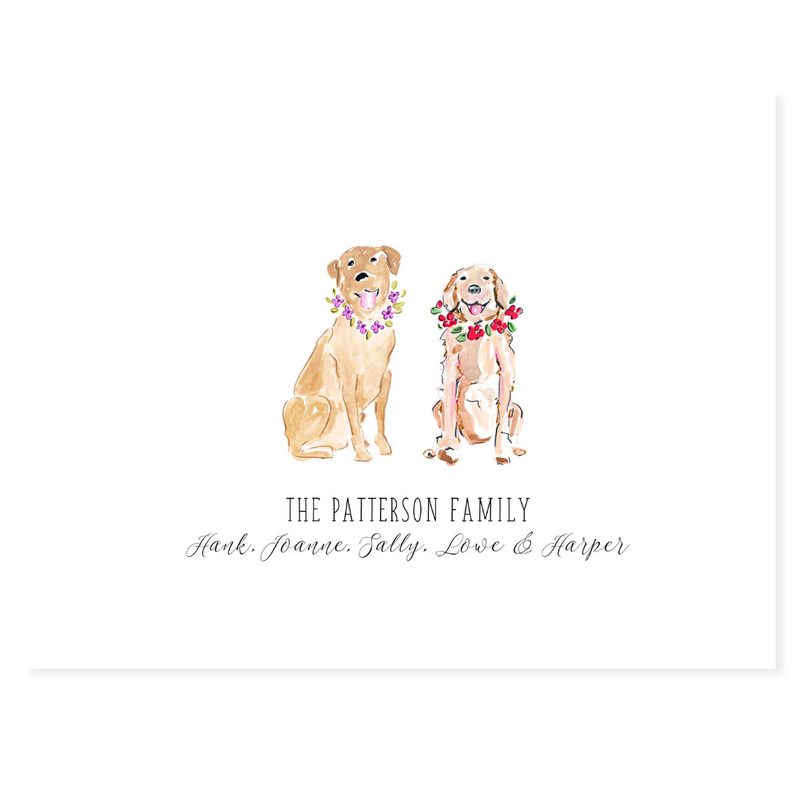 Retriever Personalized Note Cards
