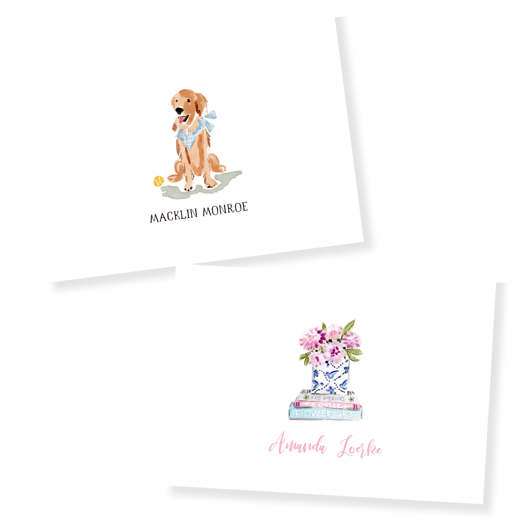 Folded Note Cards