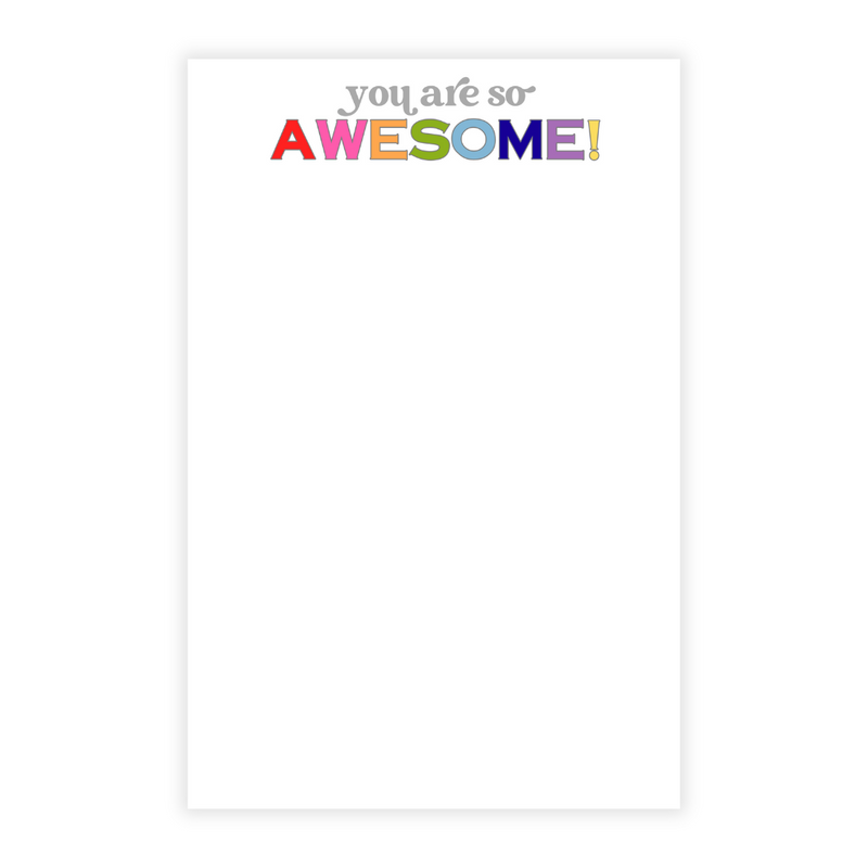 Awesome Personalized Note Pad