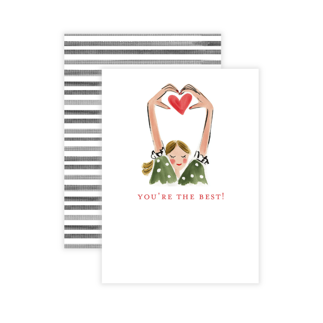 You're the Best! Gift Card Happies