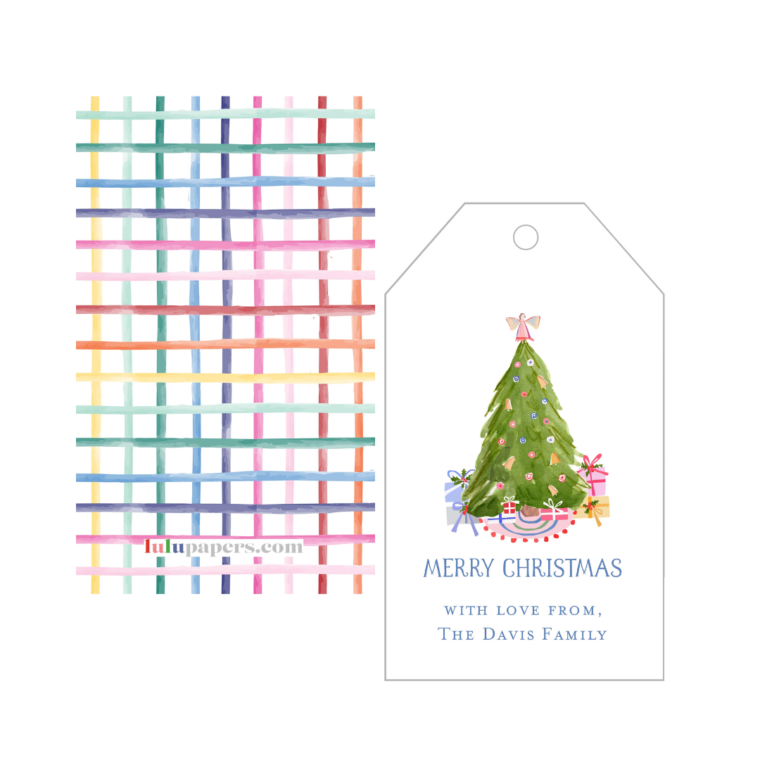 Christmas Tree Gift Tags