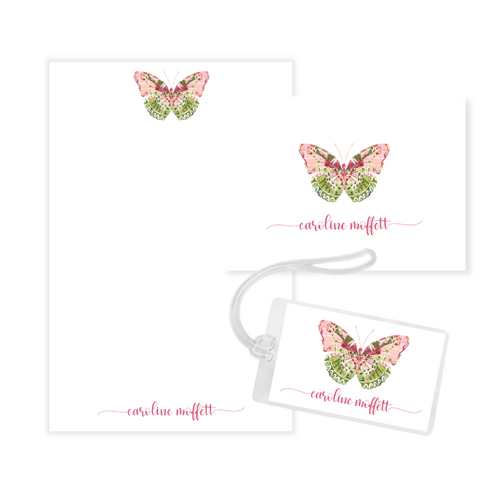 Beautiful Butterfly Personalized Gift Set