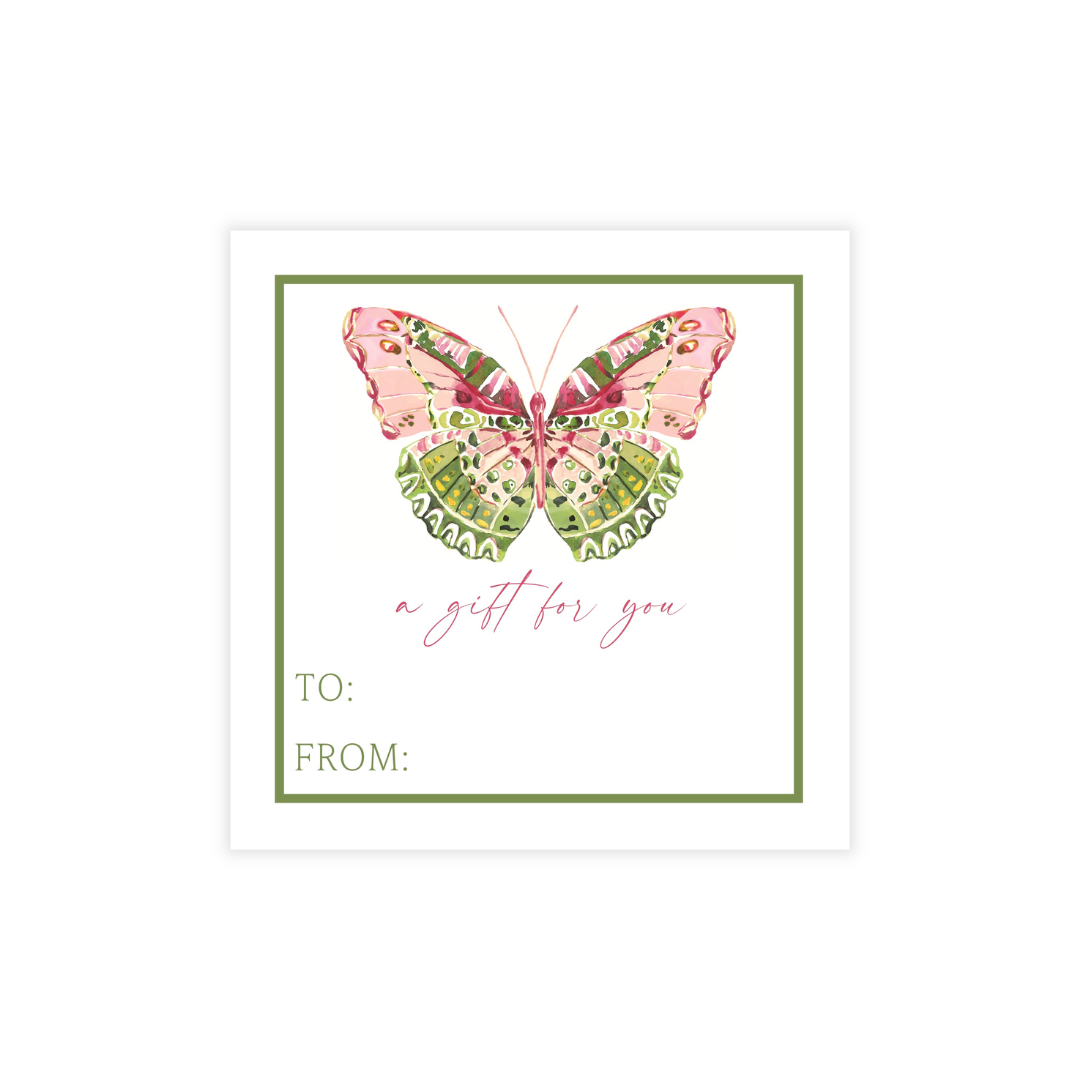 Beautiful Butterfly Personalized Stickers