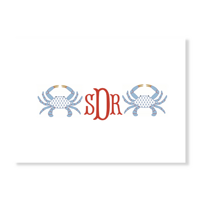 Chic Crab + Monogram Gift Set