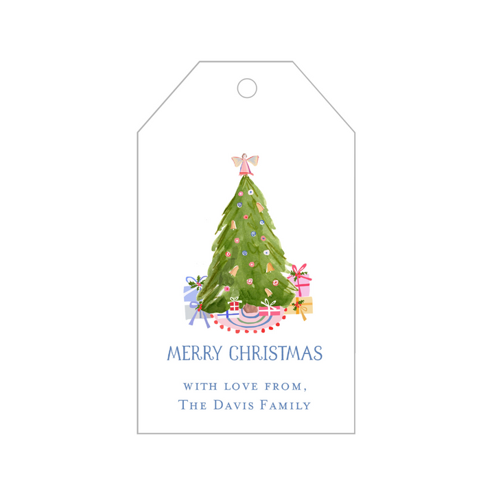 Christmas Tree Gift Tags