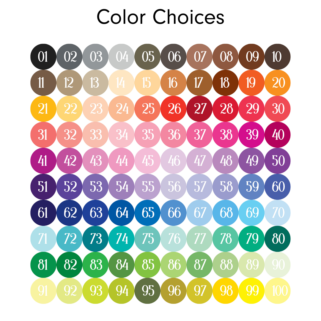 Modern Chic Monogram Gift Set- tons of color options!