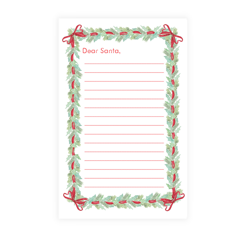 Dear Santa Note Pad