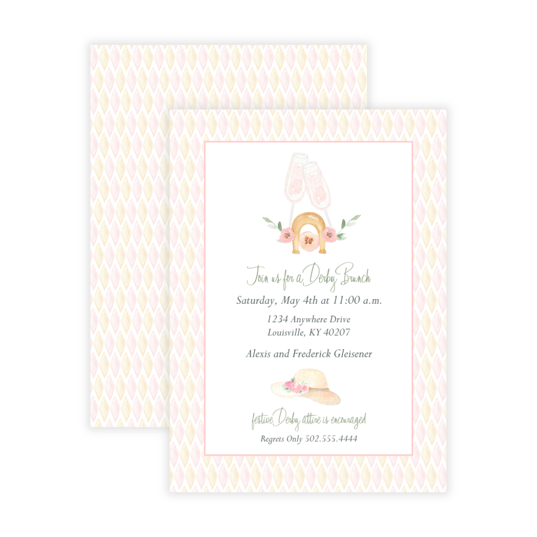 Derby Brunch Invitation
