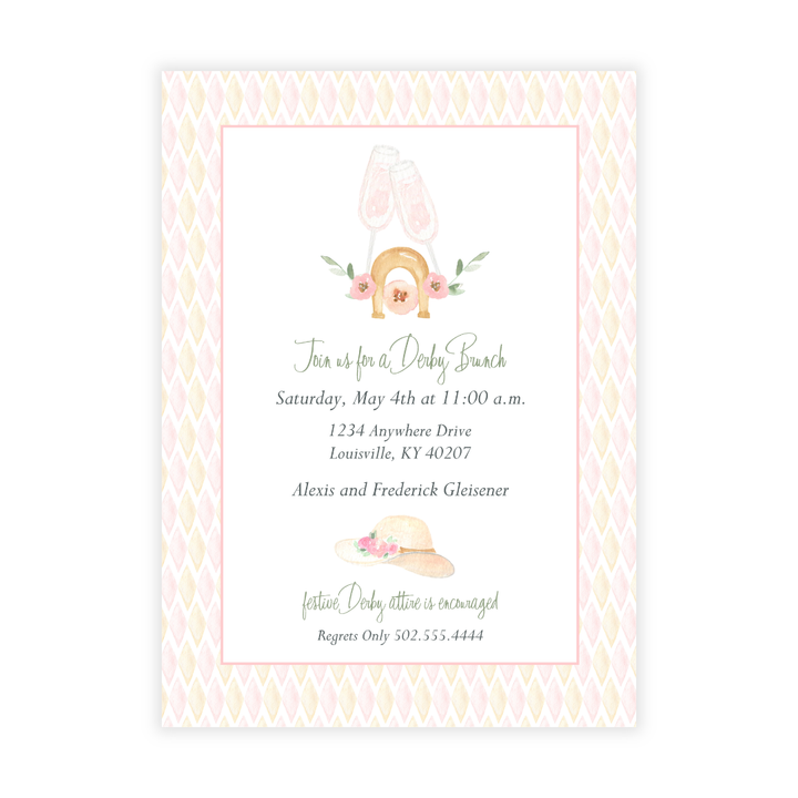Derby Brunch Invitation