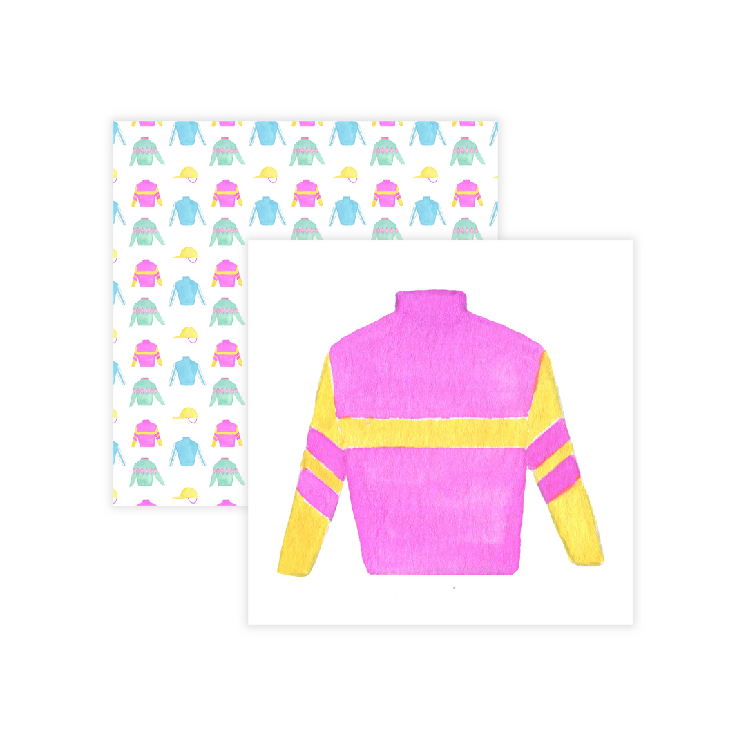 Bright Derby Silks Reversible Coasters