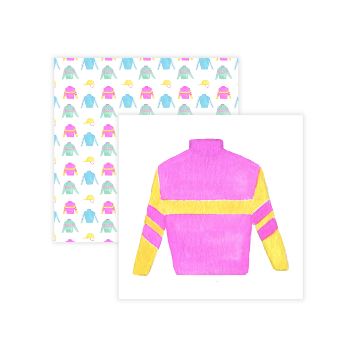 Bright Derby Silks Reversible Coasters