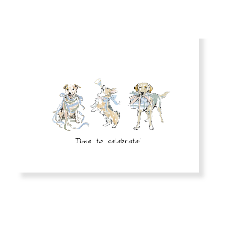 Darling Dogs Birthday Card Set