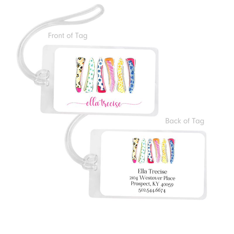 Fabulous Flats Bag Tag