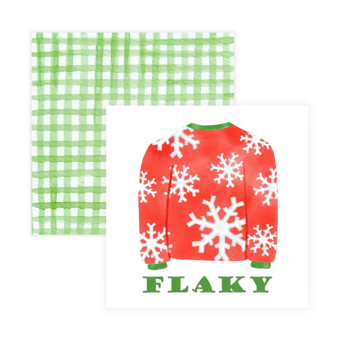Sweater Set Coasters- Reversible!