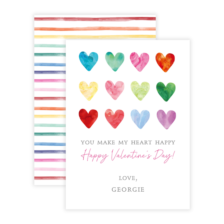 Happy Hearts Valentine Cards