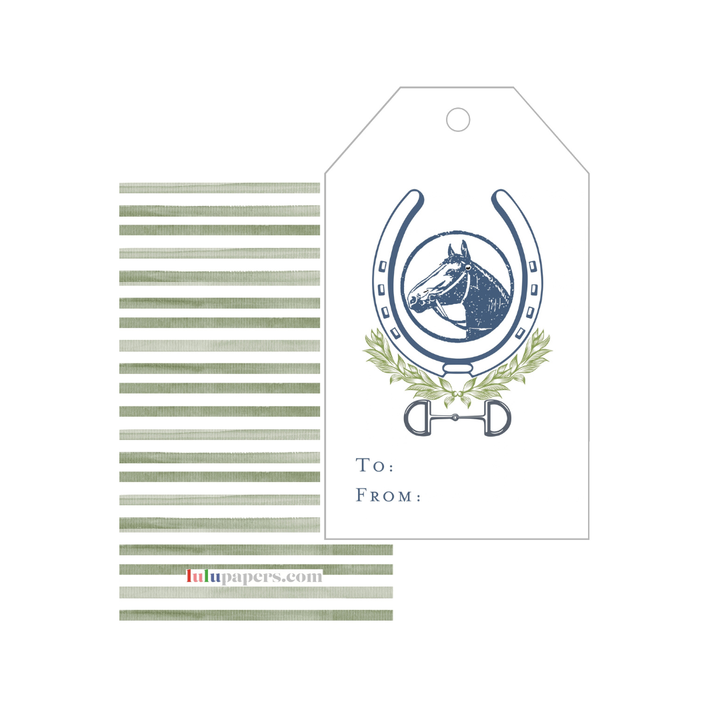 Equestrian Gift Tags