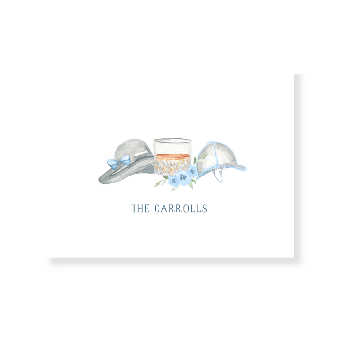 Kentucky Blues Personalized Note Cards