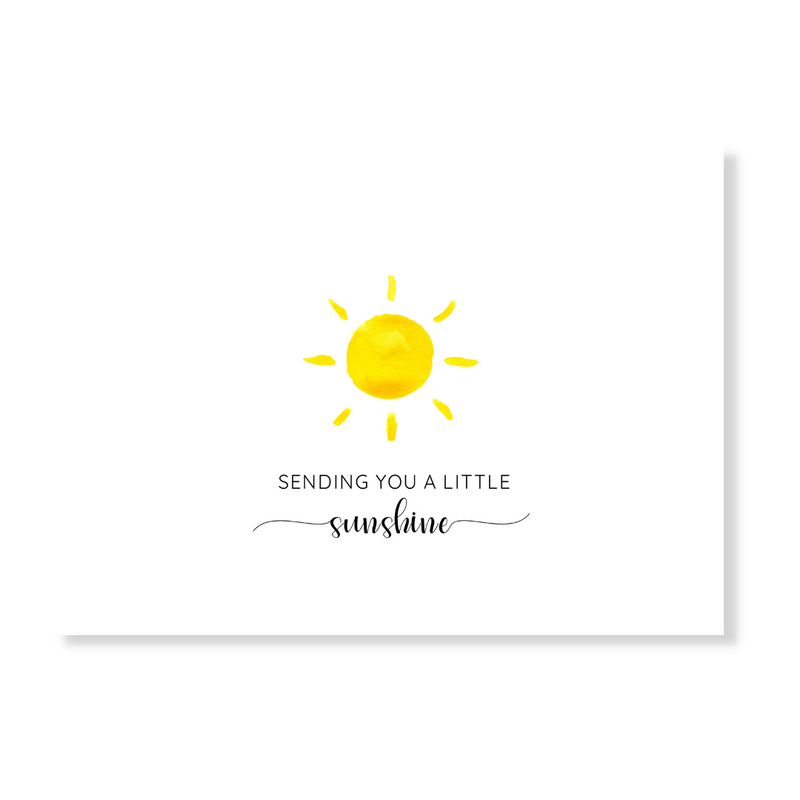 Sending You Sunshine Note Cards