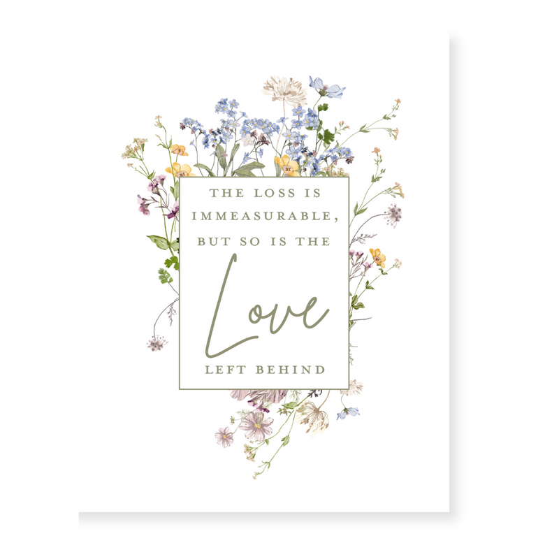 *NEW* Loss + Love Sympathy Note Cards