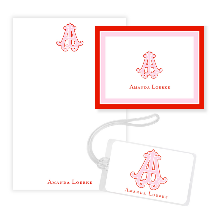 Modern Chic Monogram Gift Set- tons of color options!