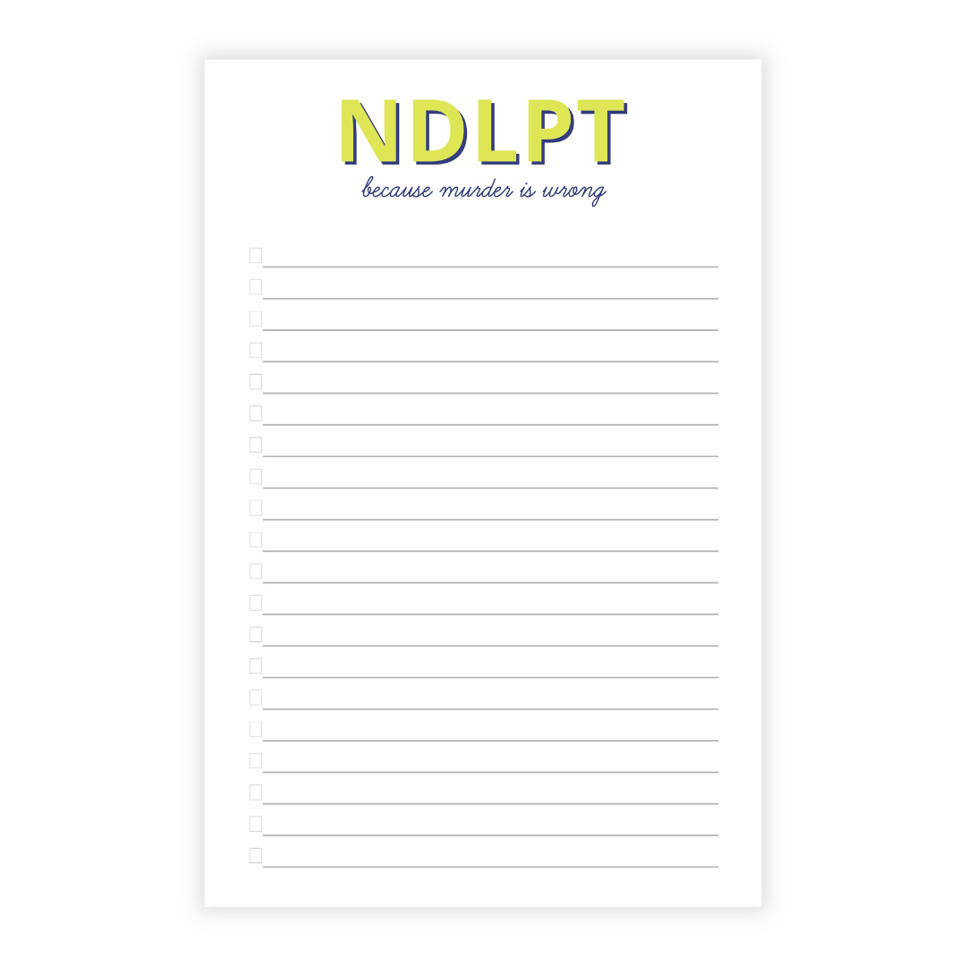 Needlepoint List Note Pad- Customizable!