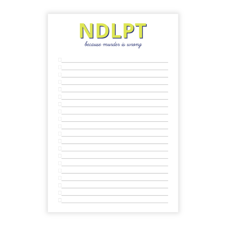 Needlepoint List Note Pad- Customizable!