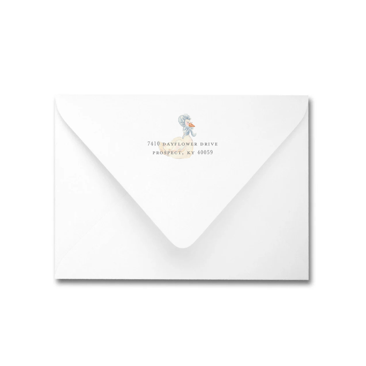 Nursery Rhyme Baby Shower Invitation