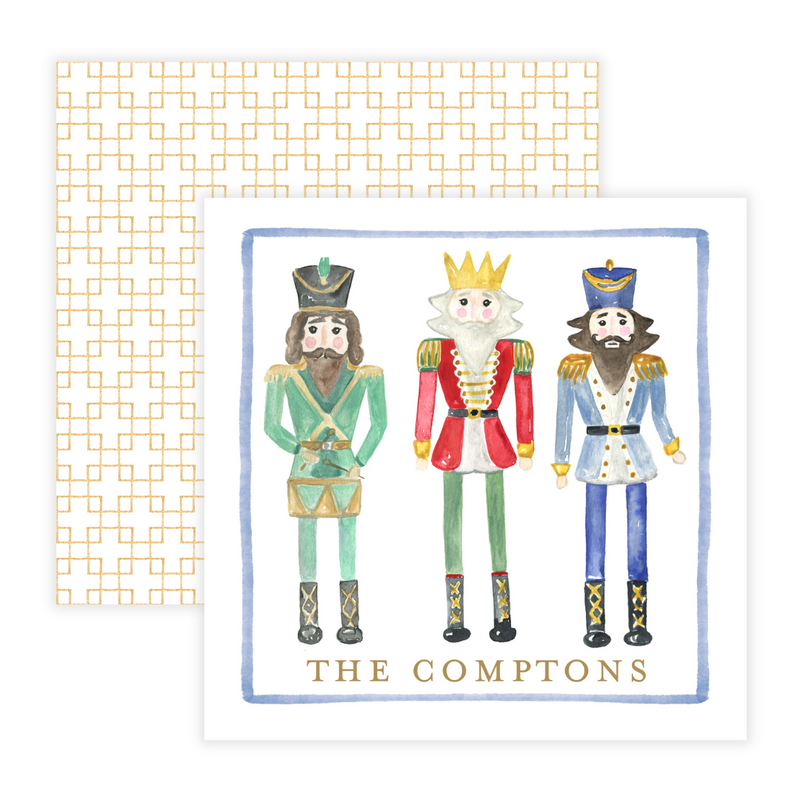 Nutcracker Trio Coasters- Reversible!