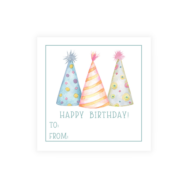 Birthday Party Hat Stickers