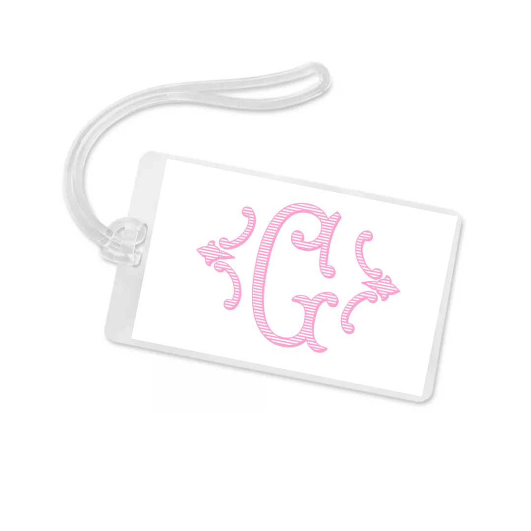Single Monogram Bag Tag
