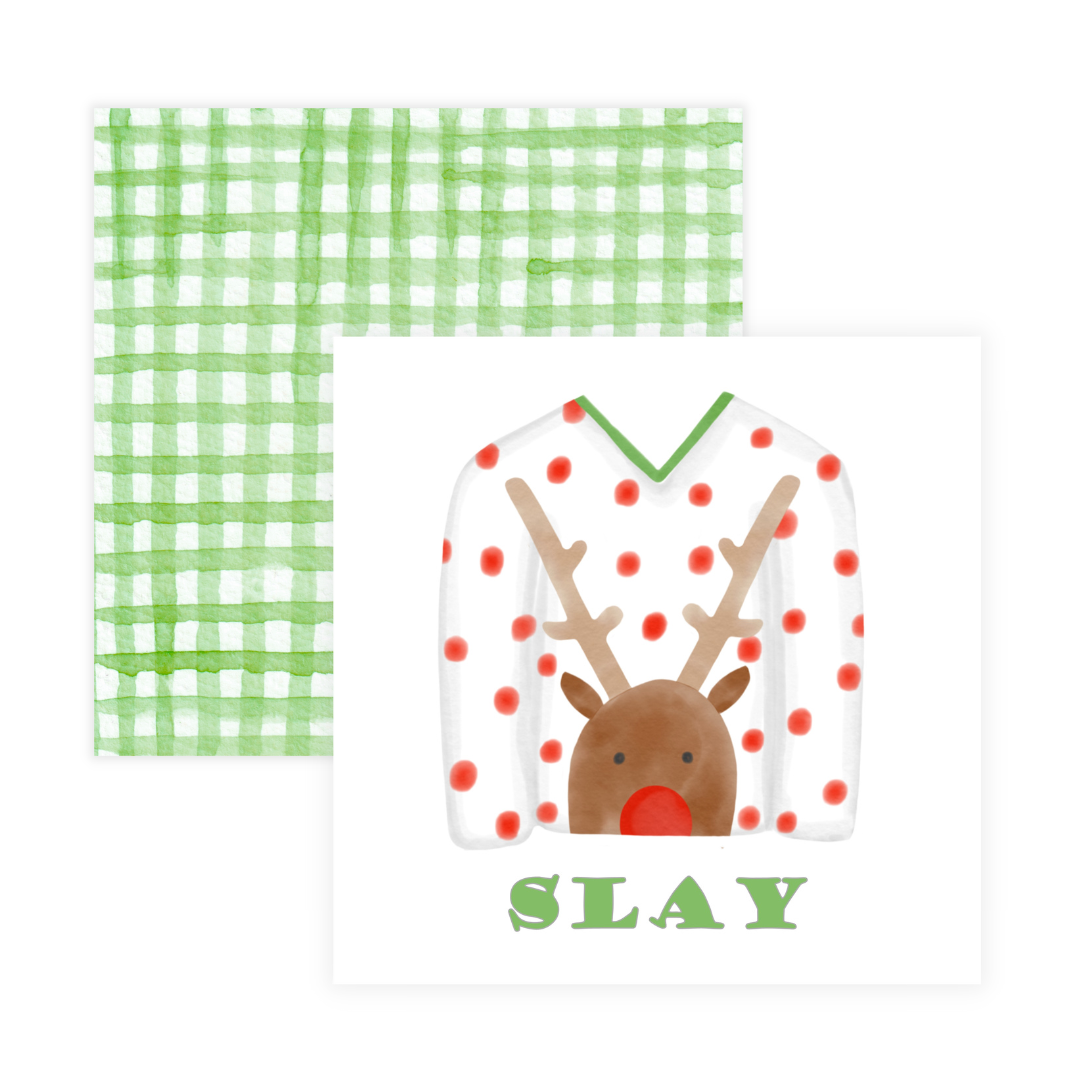 Sweater Set Coasters- Reversible!