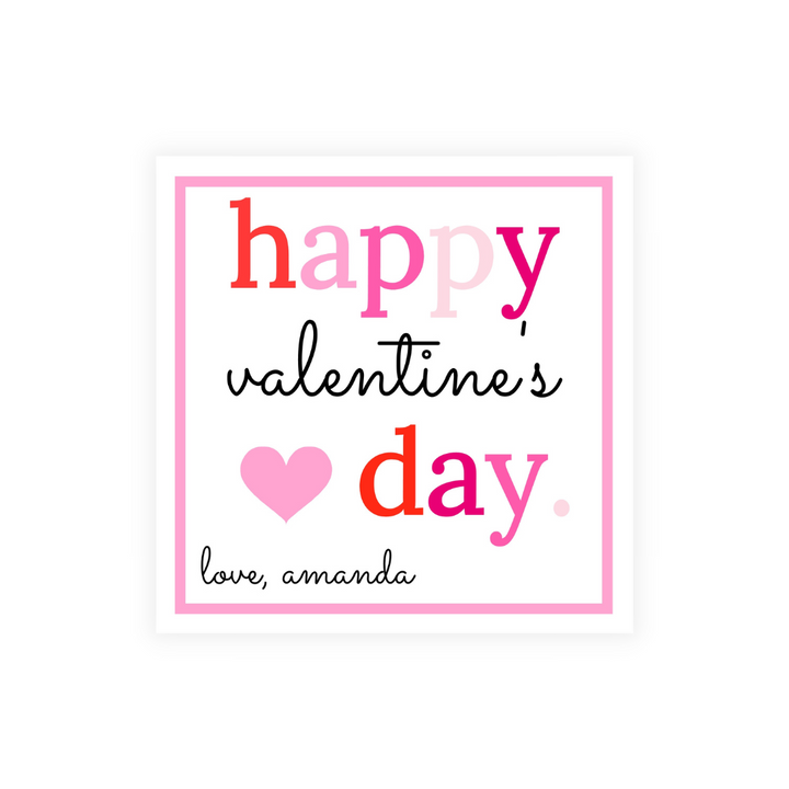 Happy Valentine's Day! Choice of Stickers or Cards