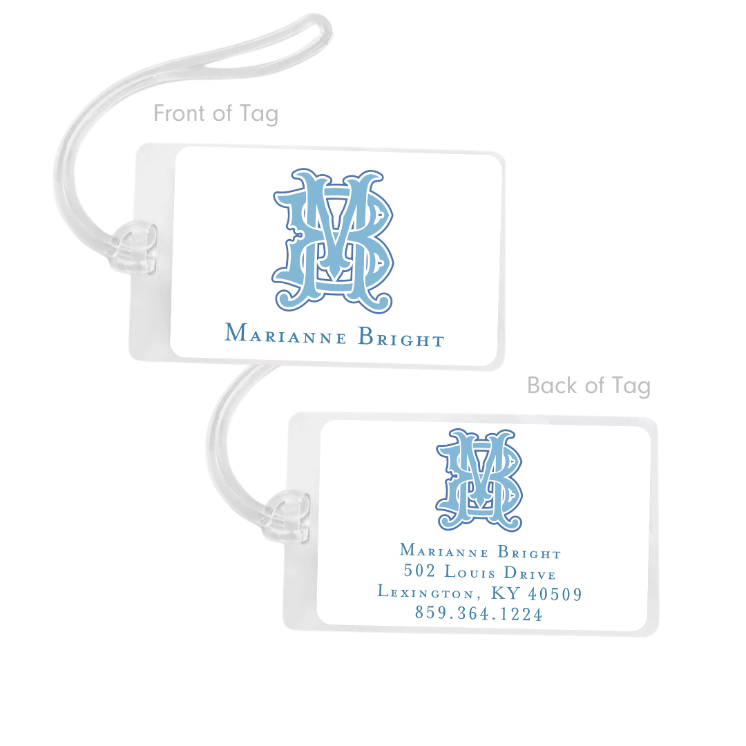 Modern Chic Monogram Gift Set- tons of color options!