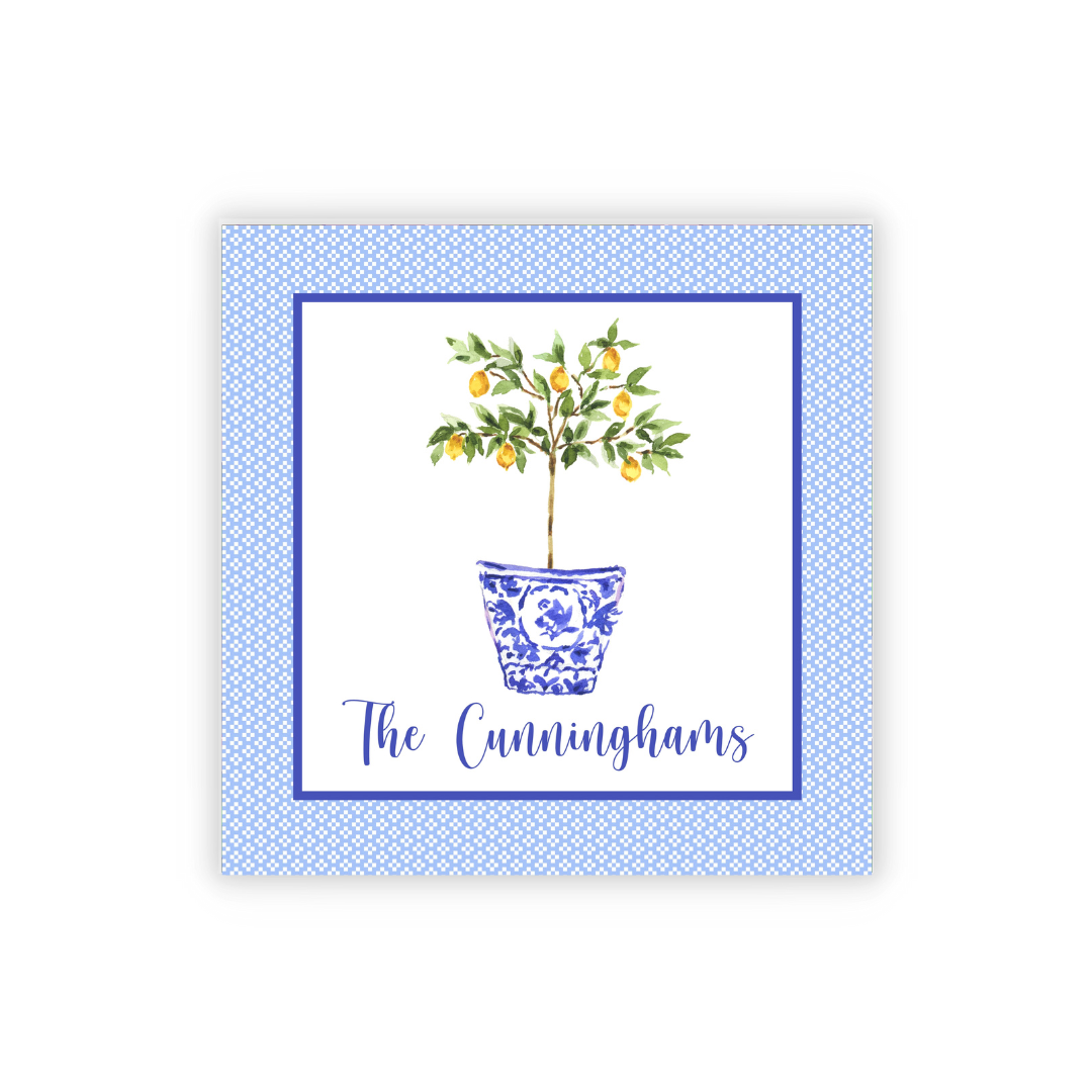 Chinoiserie Lemon Tree Coasters