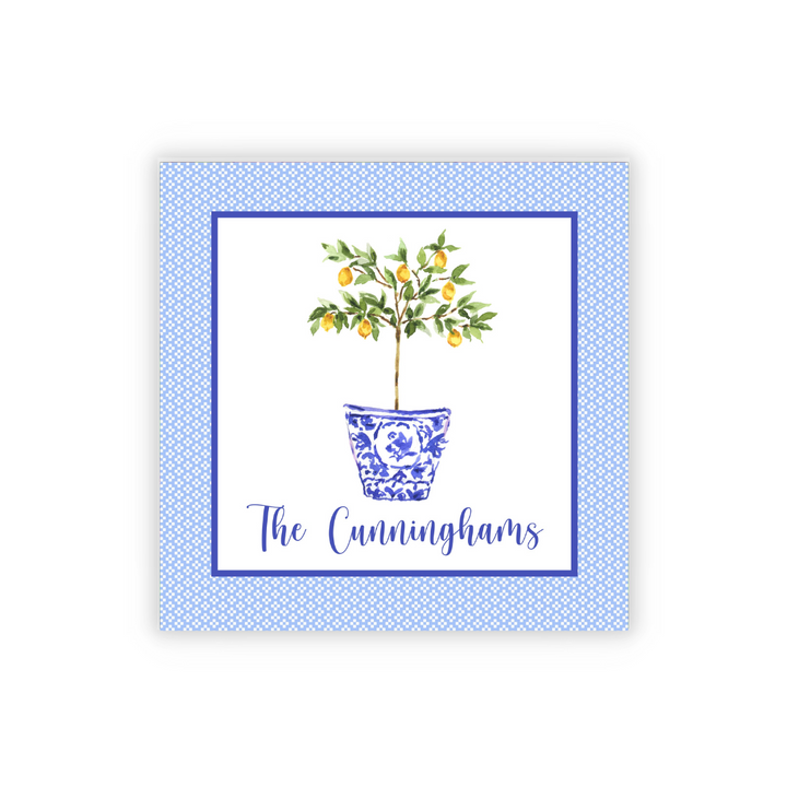 Chinoiserie Lemon Tree Coasters