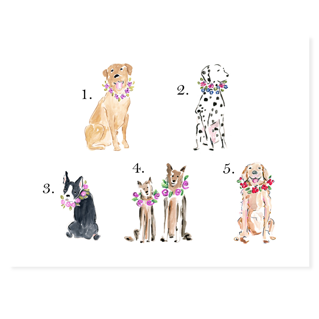 French Bulldog + Friends Personalized Note Cards- choose your dog!
