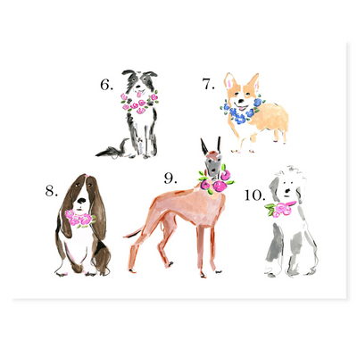 French Bulldog + Friends Personalized Note Cards- choose your dog!