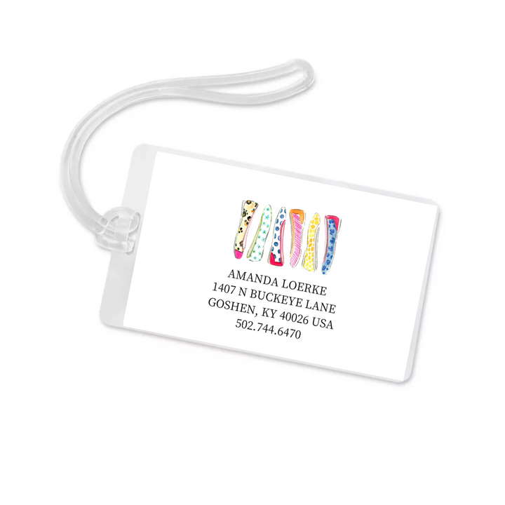 Fabulous Flats Bag Tag