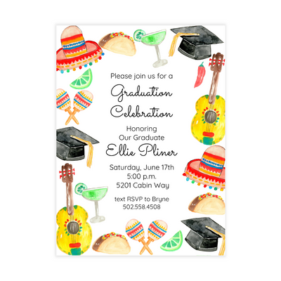 Graduation Fiesta Invitation