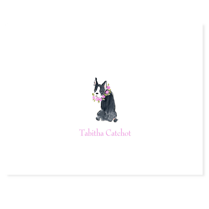 French Bulldog + Friends Personalized Note Cards- choose your dog!