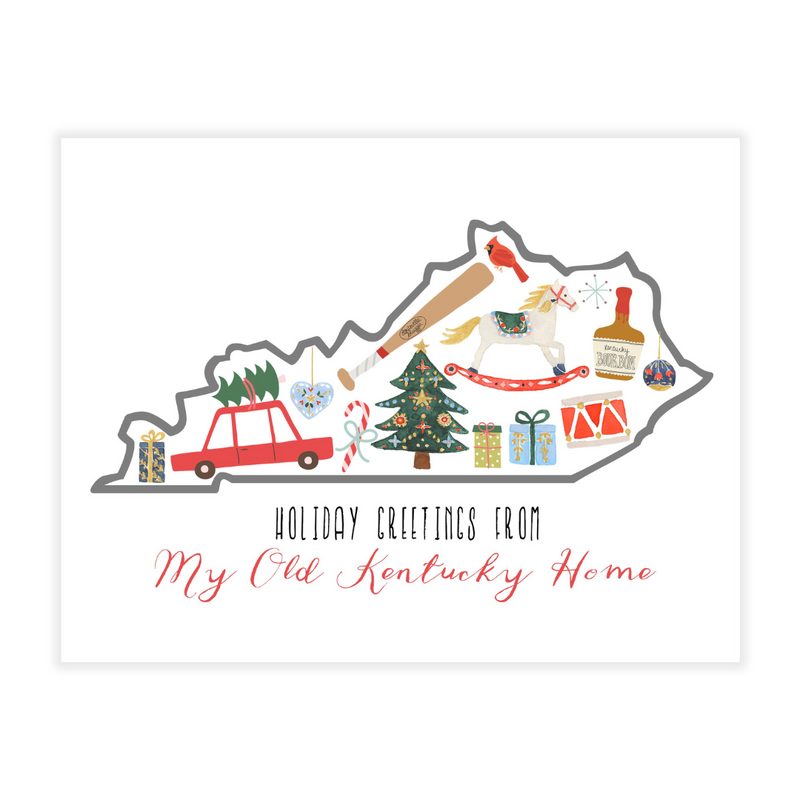 KY Holiday Greetings Note Cards