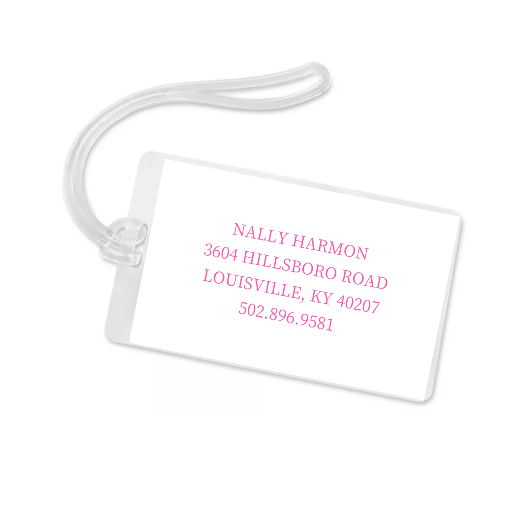 Labrador Dogs Bag Tag