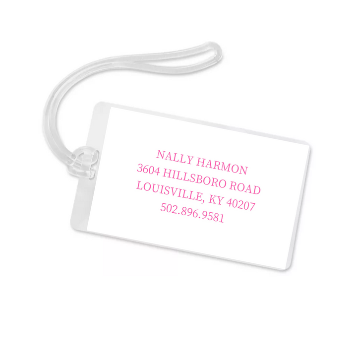 Labrador Dogs Bag Tag