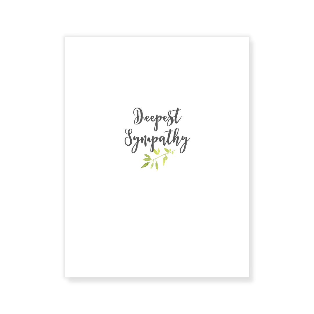 Loss + Love Sympathy Note Cards